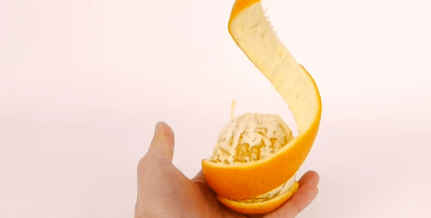 Spiral Orange Peel Trick