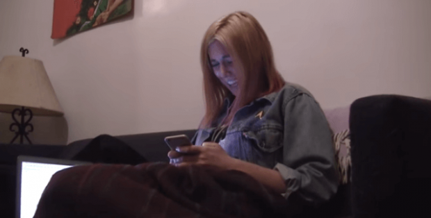 Adult Woman Gets Really Emotional While Watching Old Boyfriend New Girlfriend On Facebook